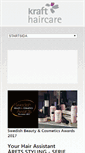 Mobile Screenshot of krafthaircare.se